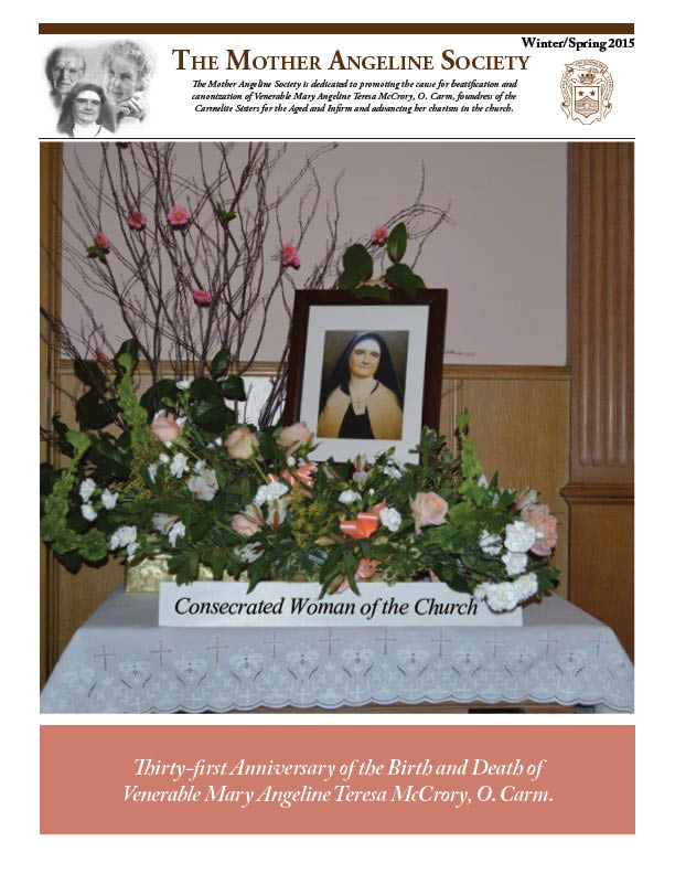 Teresian Society Bulletin Cover Winter/Spring 2015