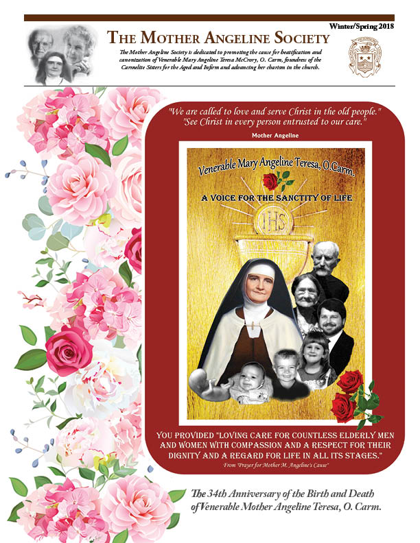 Teresian Society Bulletin Cover Winter/Spring 2018